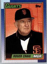 1990 Topps 351 Roger Craig Team Leader Card San Francisco Giants - £0.77 GBP