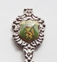 Collector Souvenir Spoon Austria Graz Gratz Coat of Arms Emblem - £11.73 GBP