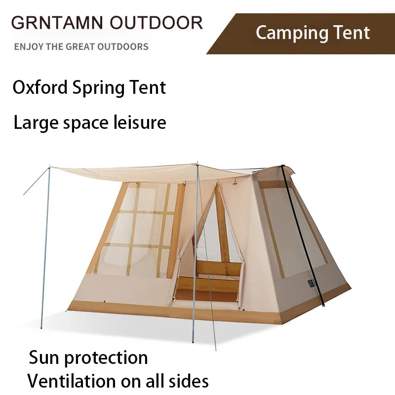 Cabin Tent for 5 to 8 Person Family Camping Tents with Carrying Bag Oxford Tent - £341.45 GBP+