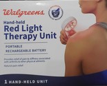 Walgreens Hand- held Red Light Therapy Unit Portable Rechargeable Battery - £20.49 GBP