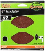 ALI INDUSTRIES 3032 60 25 CT Grit Disc, 5-Inch x 1/4-Inch, 5-Pack - $24.18 CAD