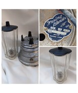 1930 Waring Blender Model SS Art Deco Chrome Beehive blender Jar Lid NYC... - €286,19 EUR
