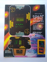 Space Invaders Deluxe Magazine Trade AD Retro Gaming Vintage 1980 Artwork - £10.83 GBP