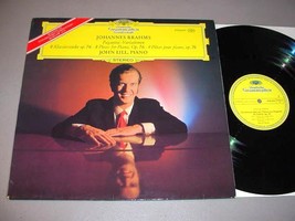 John Lill, Piano Lp Import Johannes Brahms Music   Deutsche Grammophon 2530 059 - £9.62 GBP