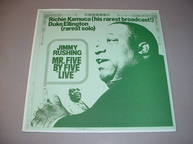 Primary image for JIMMY RUSHING LP Mr. Five By Five Live - Montage 20