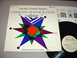 Ray Charles Singers Lp Command Performances Volume 2   Command Rs 896 Sd - £12.56 GBP