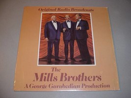 Mills Brothers Lp Original Radio Broadcasts   Mark 56 709 - £12.44 GBP