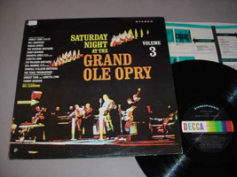 Saturday Night At Grand Ole Opry Lp Volume 3   Decca Dl74671 Various Artists - £12.44 GBP