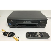 JVC hr-a34u VHS VCR Vhs Player with Remote &amp; Cables - £92.61 GBP
