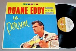 Duane Eddy &amp; The Rebels Lp   In Person (1965) - £98.49 GBP