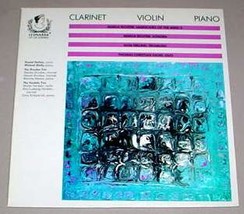 Druker Trio / Verdehr Trio Lp   Clarinet Violin Piano - £13.72 GBP