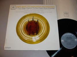 E. POWER BIGGS LP Heroic Music for Organ Brass Percussion - Columbia ML5754 - £10.81 GBP