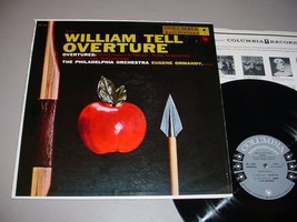 Eugene Ormandy Lp William Tell &amp; Other Overtures   Columbia Ml5206 - £10.76 GBP