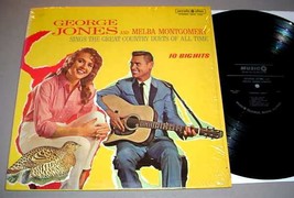 George Jones &amp; Melba Montgomery Lp   Country Duets - £23.89 GBP
