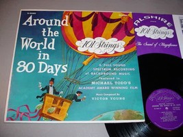 101 STRINGS LP Around the World in 80 Days - Alshire S-5085 - £10.99 GBP