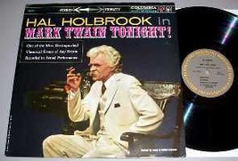 Mark Twain Tonight!   Original Cast Lp Hal Holbrook - £15.62 GBP