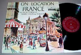 On Location France Lp   Music, Voices &amp; Sounds - £31.97 GBP
