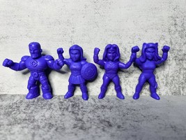 Lot Of 4 Wendy&#39;s DC HEROES  Purple Figures. 2.27.24.06.00.10 - $8.60