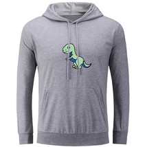 Cartoon Dinosaur Print Sweatshirt Mens Womens Hoodies Graphic Hoody Hooded Tops - £20.55 GBP