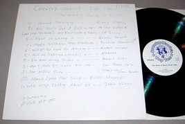 Country Music&#39;s Top Ten Radio Show Lp   March 19 25, 1984 - £19.94 GBP