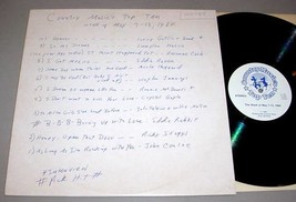 Country Music&#39;s Top Ten Radio Show Lp   May 7 13, 1984 - £19.94 GBP