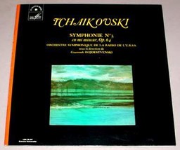 Tchaikovski No.5 Import Lp   G. Rojdestvenski - $17.50