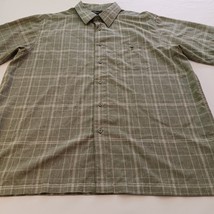 Marc Edwards Men&#39;s Green Short Sleeve Button Up Shirt Size XL - €10,14 EUR