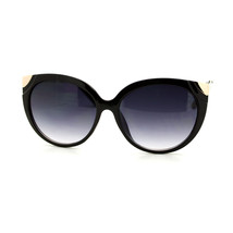 Oversized Fashion Sunglasses Womens Round Cateye Frame UV 400 - £7.99 GBP