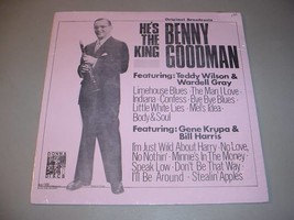 Benny Goodman Sealed Lp He&#39;s The King   Original Radio Broadcasts - £15.78 GBP