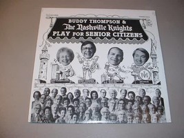 Buddy Thompson &amp; Nashville Knights Sealed Lp Play For Senior Citizens Tmh R 013 - £23.78 GBP
