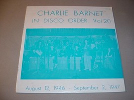 Charlie Barnet Sealed Lp In Disco Order Volume 20   Ajaz 209 - £11.83 GBP