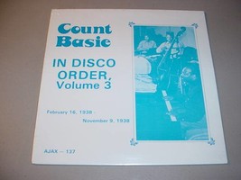 An item in the Music category: COUNT BASIE SEALED LP In Disco Order Volume 3 - Ajaz 137