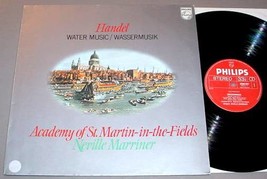 Handel Water Music Lp   Neville Marriner - $13.75