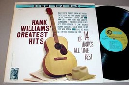 Hank Williams Lp   Mgm Se3918 Greatest Hits (1960) - £12.58 GBP