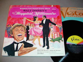 Happiest Millionaire Lp Walt Disney Film Soundtrack   Vista Ster 5001 (1967) - £12.38 GBP