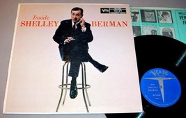 Shelley Berman Lp   Verve Mgv15003 Inside Shelley Berman - £12.58 GBP