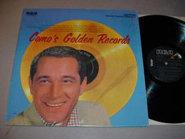 Perry Como Lp + Articles Como&#39;s Golden Records   Rca Lsp 1981e - £10.99 GBP