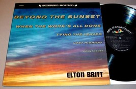 Elton Britt Lp   Abc Paramount Abcs322 Beyond The Sunset - £22.47 GBP