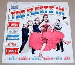 Fleet&#39;s In   Film Soundtrack Lp Lamour / Holden - £16.04 GBP