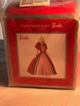 Sophiscated Lady Barbie Christmas Tree Ornament 2013 Original Box - £11.95 GBP
