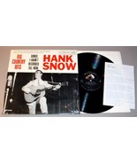HANK SNOW LP + SIGNED LETTER - RCA LPM2458 Big Country Hits (1961) - £98.29 GBP