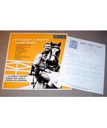 HANK SNOW IMPORT LP + SIGNED LETTER - Just Keep A Movin&#39; - £117.95 GBP