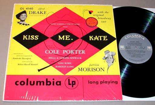 Primary image for KISS ME KATE - ALFRED DRAKE Columbia OL-4140