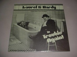LAUREL &amp; HARDY SEALED LP Trouble Again Film Soundtrack - Mark 56 600 - $15.75