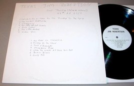 Texas Jim Robertson   Rare Palomino Records Untitled Test Pressing Lp - £74.70 GBP