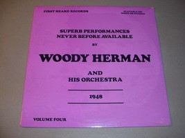 Woody Herman Sealed Lp Import Vol.4 1948   First Heard Records - £15.53 GBP