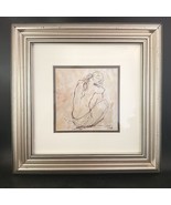 &quot;Figurative Sketch I&quot; by Patricia Pinto, Framed Print 13.5&quot;x13.5&quot;, Selli... - $49.50