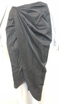 Nwot Helmut Lang Rare Sample Ruched Twist Twill Asymmetric Skirt S 2 - £87.12 GBP
