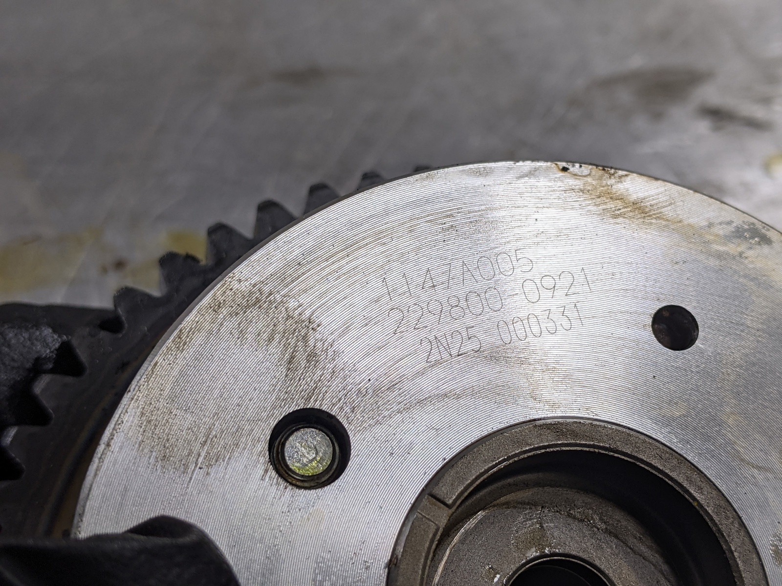 Intake Camshaft Timing Gear For 11-17 Mitsubishi Lancer  2.4 1147A005 FWD - $49.45