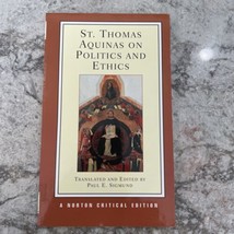 St. Thomas Aquinas on Politics and Ethics (Norton Critical Edition) Translated - £3.78 GBP